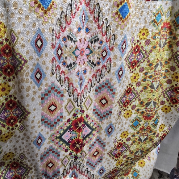 Johnny Was Bohemian Print Cargo Jogger Style Pants - Picture 9 of 12